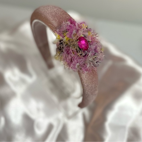 NWOT - Pink headband. Handmade. Unique. - Picture 2 of 3